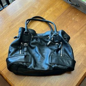 Large Cole Haan Leather Satchel